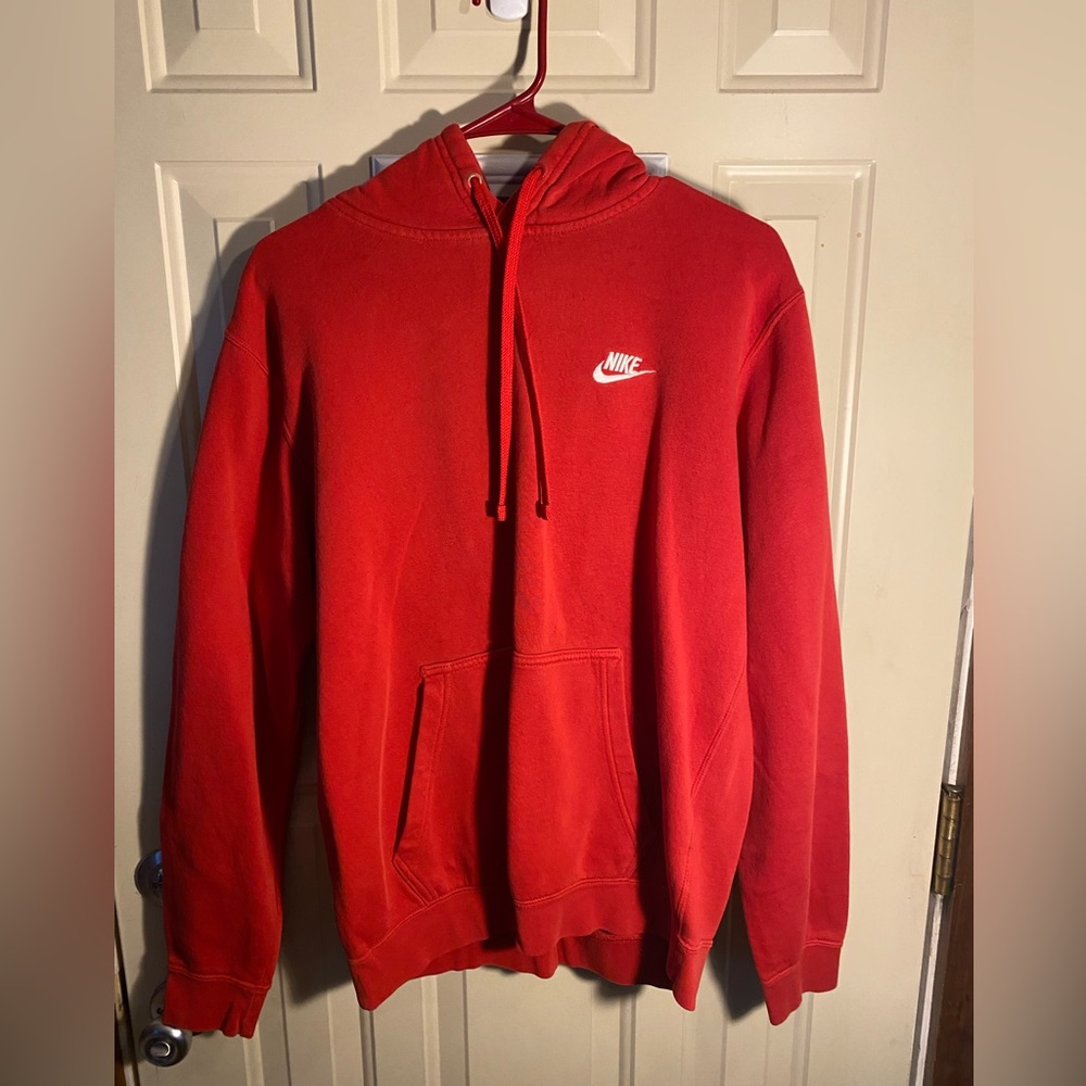 Red Nike Hoodie